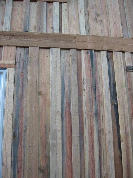 Trestlewood "Salty Fir" Siding / Board on Board Siding with